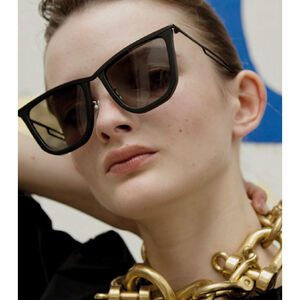 Women's Projekt Produkt x Rejina Pyo Black Cat Eye Sunglasses One Size